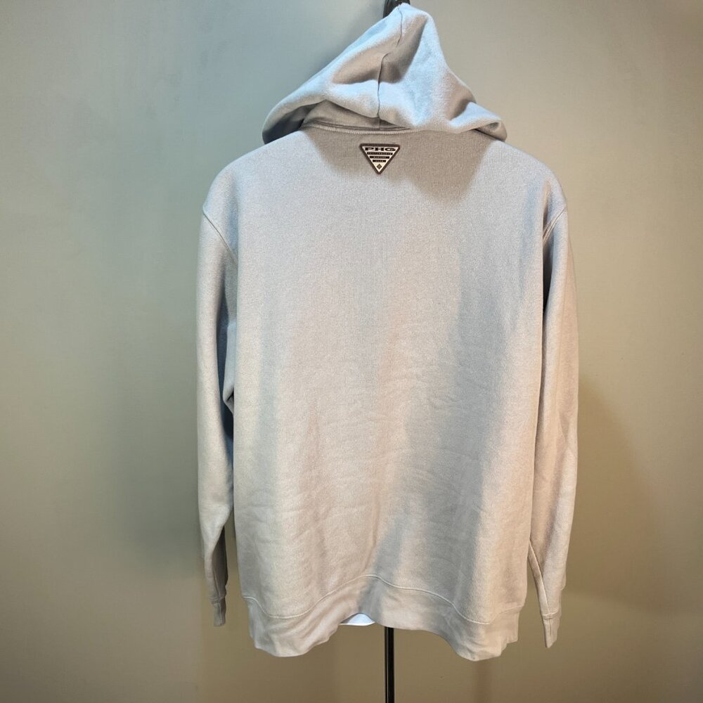 🔥 Columbia PHG Men’s Gray Hoodie L Hunting Sweatshirt Outdoor Camo 🦌 - Picture 6 of 8